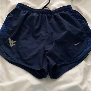 WVU Nike Drifit shorts